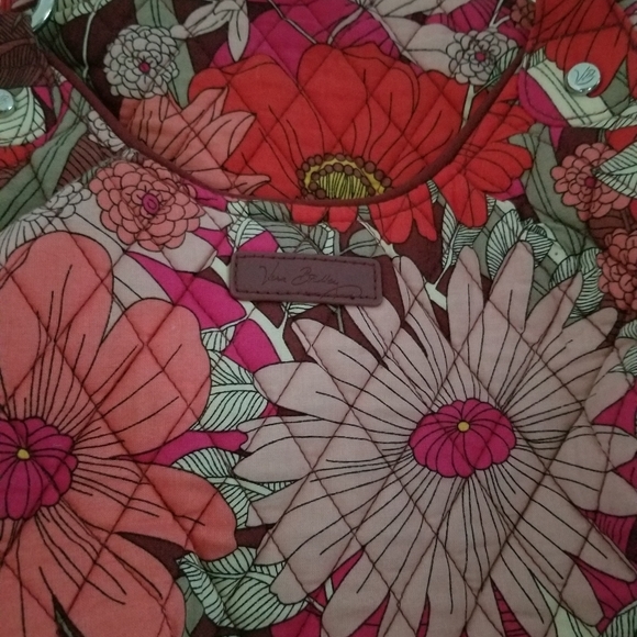 Vera Bradley shoulder satchel handbag - Picture 3 of 7